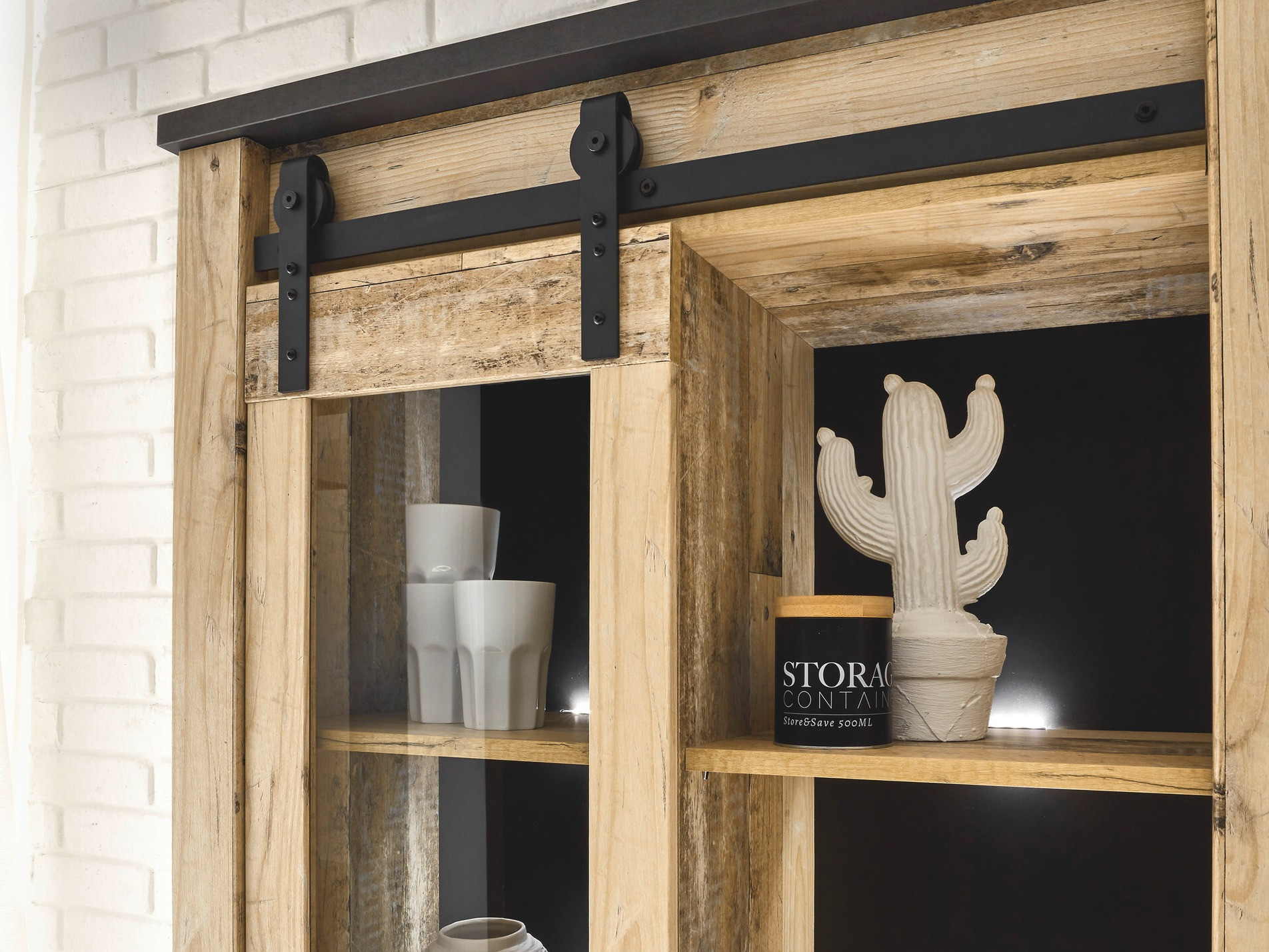 Regal Cirtale 121 (Rustikalen les + Antracit)