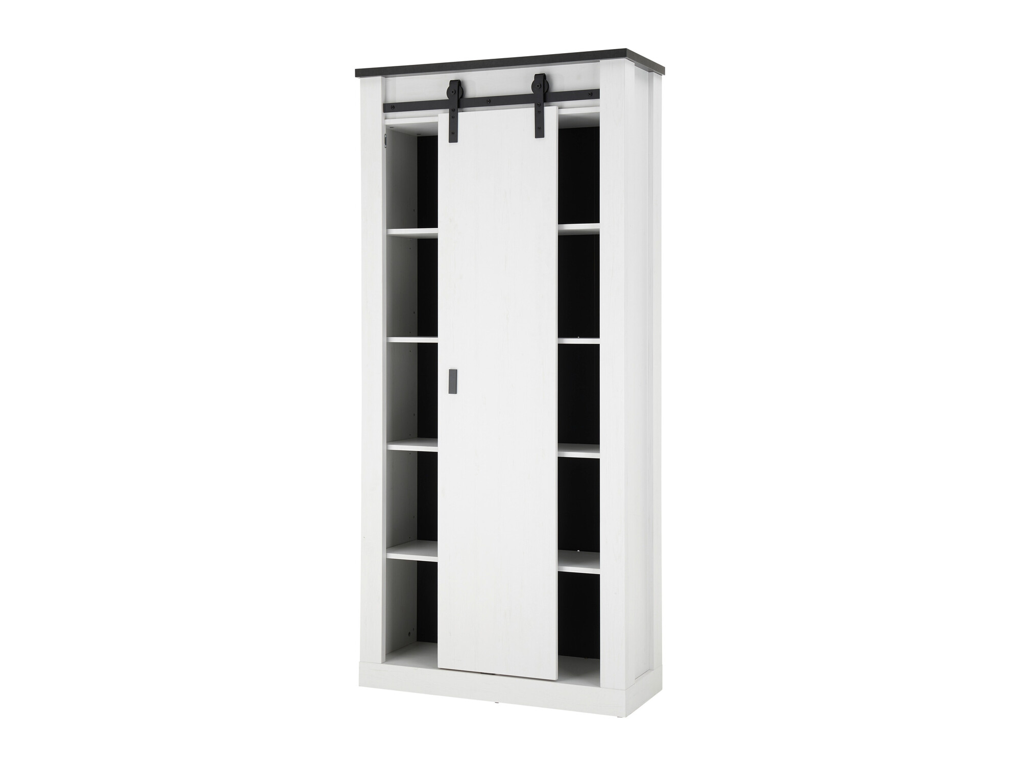 Regal Cirtale 122 (Beljen bor + Antracit)