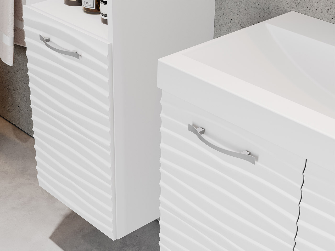 Kopalniški komplet Sarasota 162 (Bela)