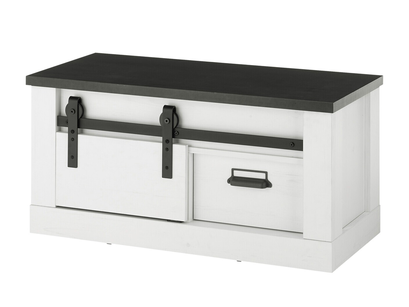 Omarica za čevlje Cirtale 124 (Antracit + Beljen bor)