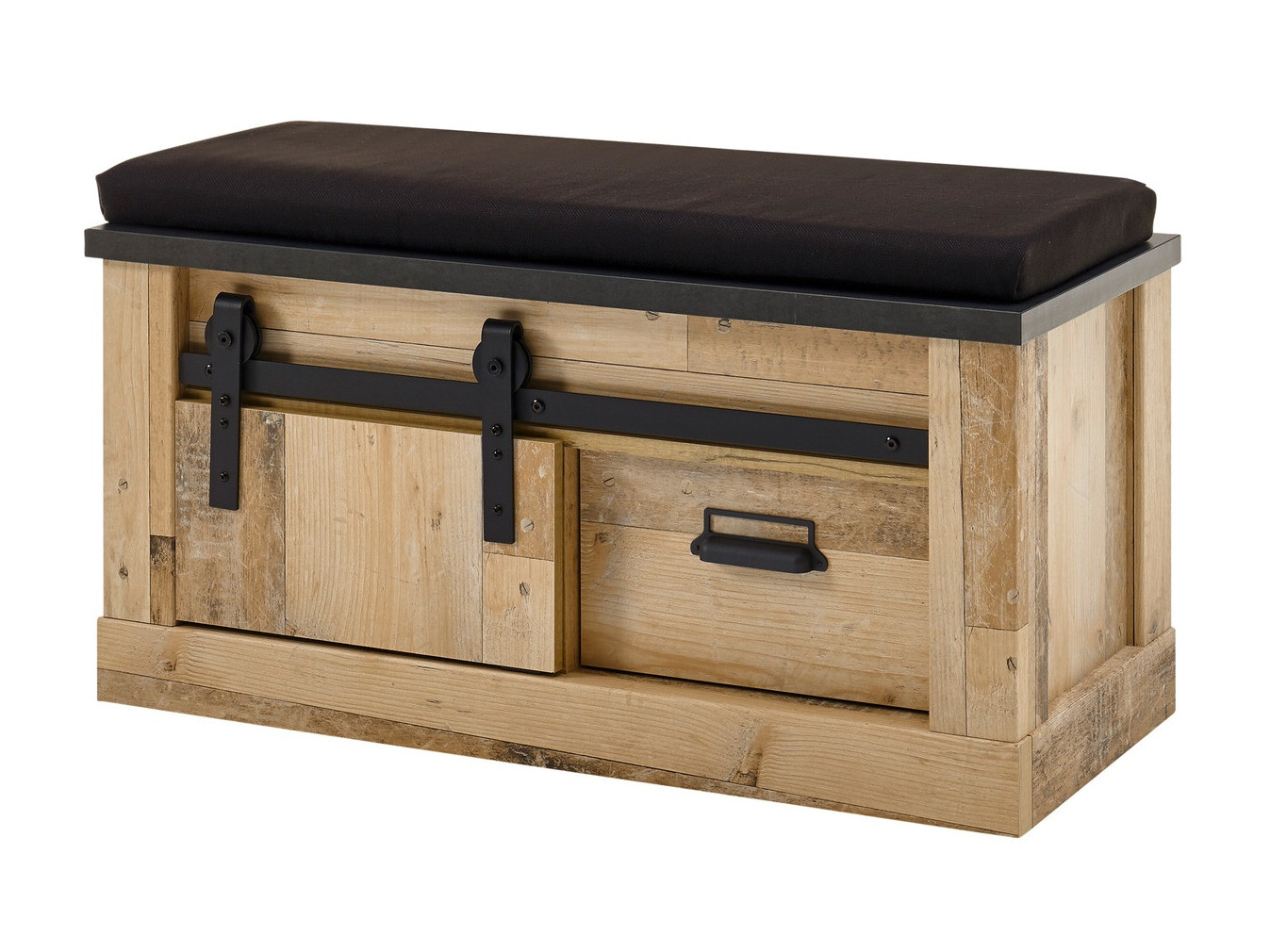 Omarica za čevlje Cirtale 125 (Antracit + Rustikalen les)