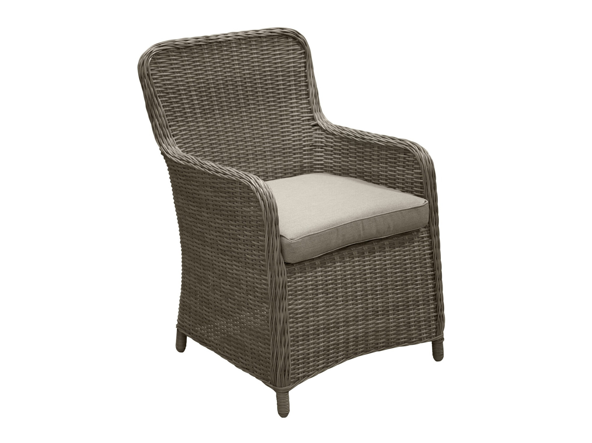 Komplet mize in stolov Dallas 2201 (Svetlo rjava + Beige)