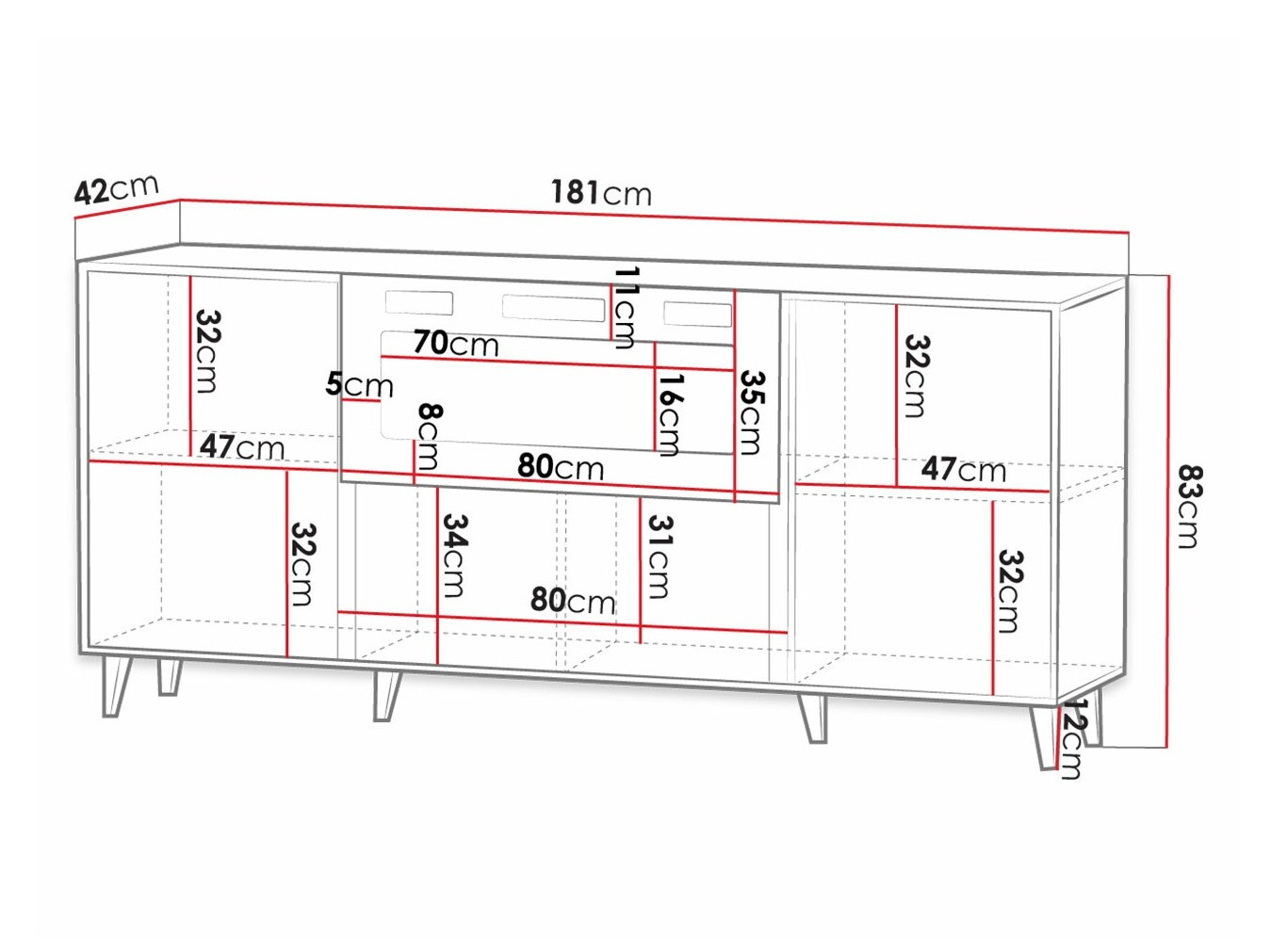 Omarica Dicto I (Črna + Zlata)