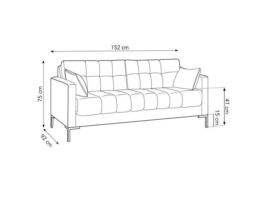 Kavč Lormelo 100 (Bluvel 19)