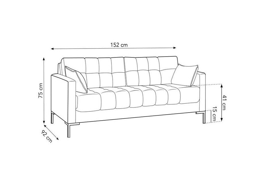 Kavč Lormelo 100 (Bluvel 86)