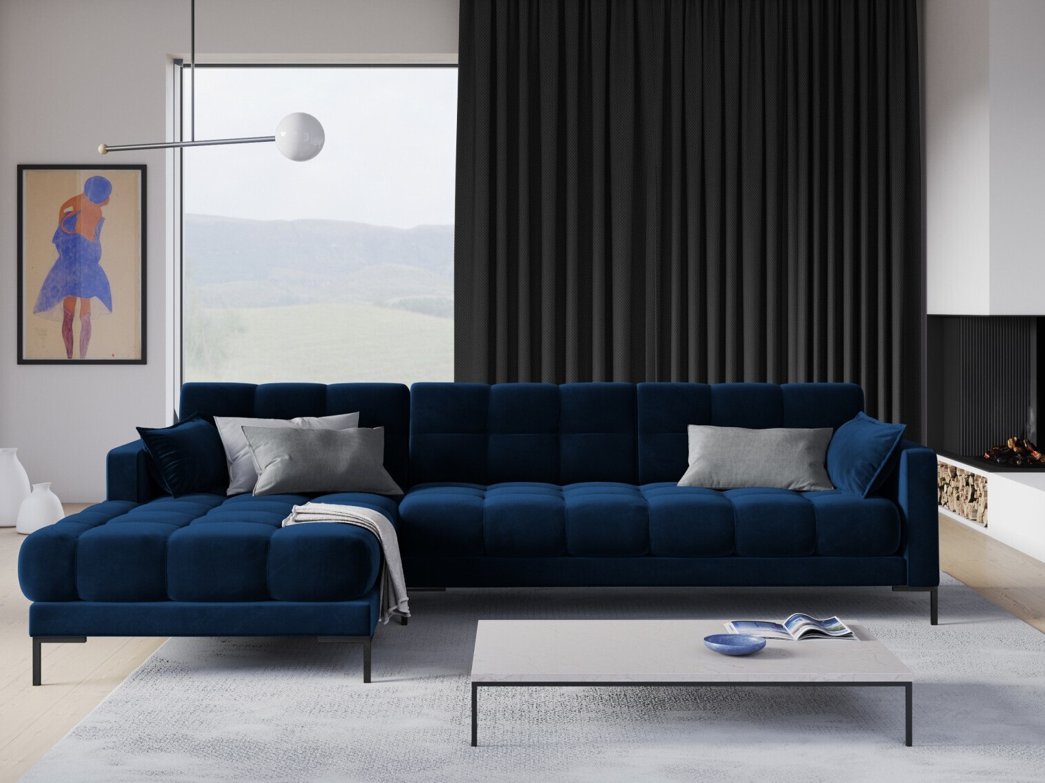 Kotna garnitura Lormelo 103 (Levo)