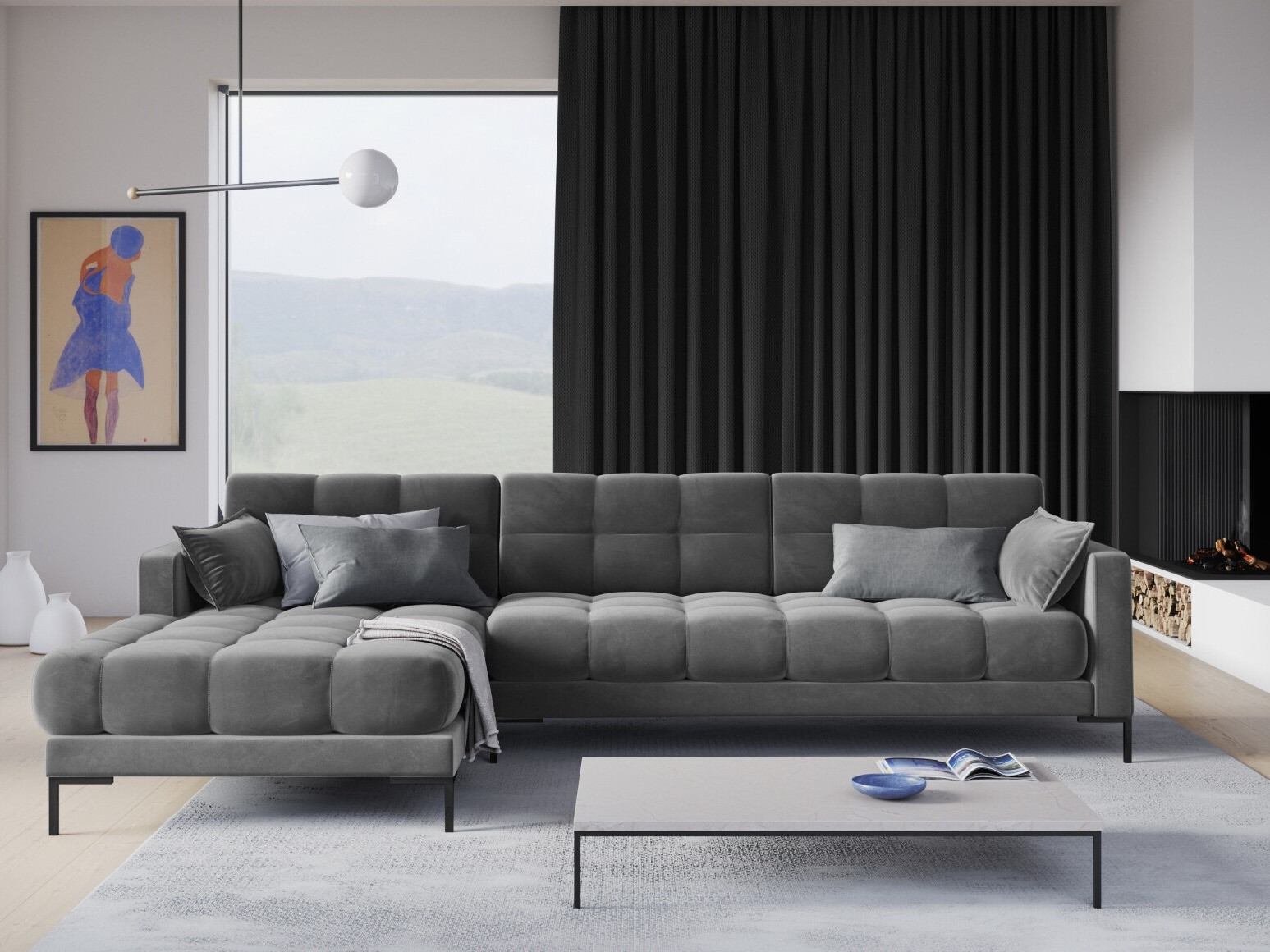 Kotna garnitura Lormelo 103 (Levo)