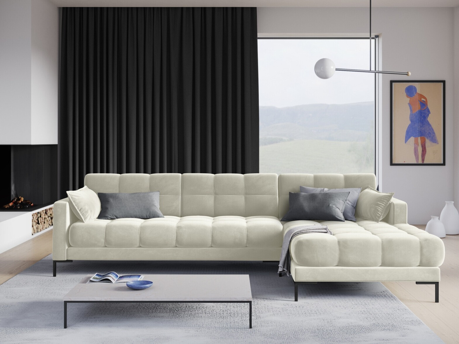 Kotna garnitura Lormelo 103 (Desno)