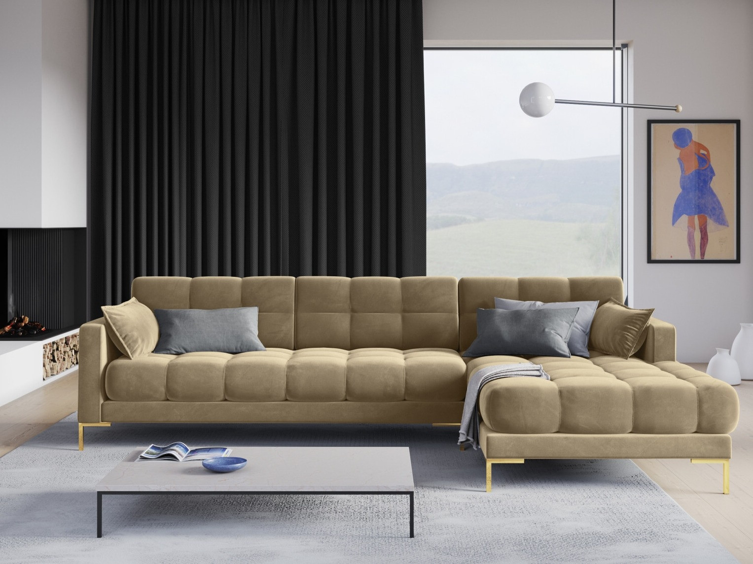 Kotna garnitura Lormelo 103 (Desno)