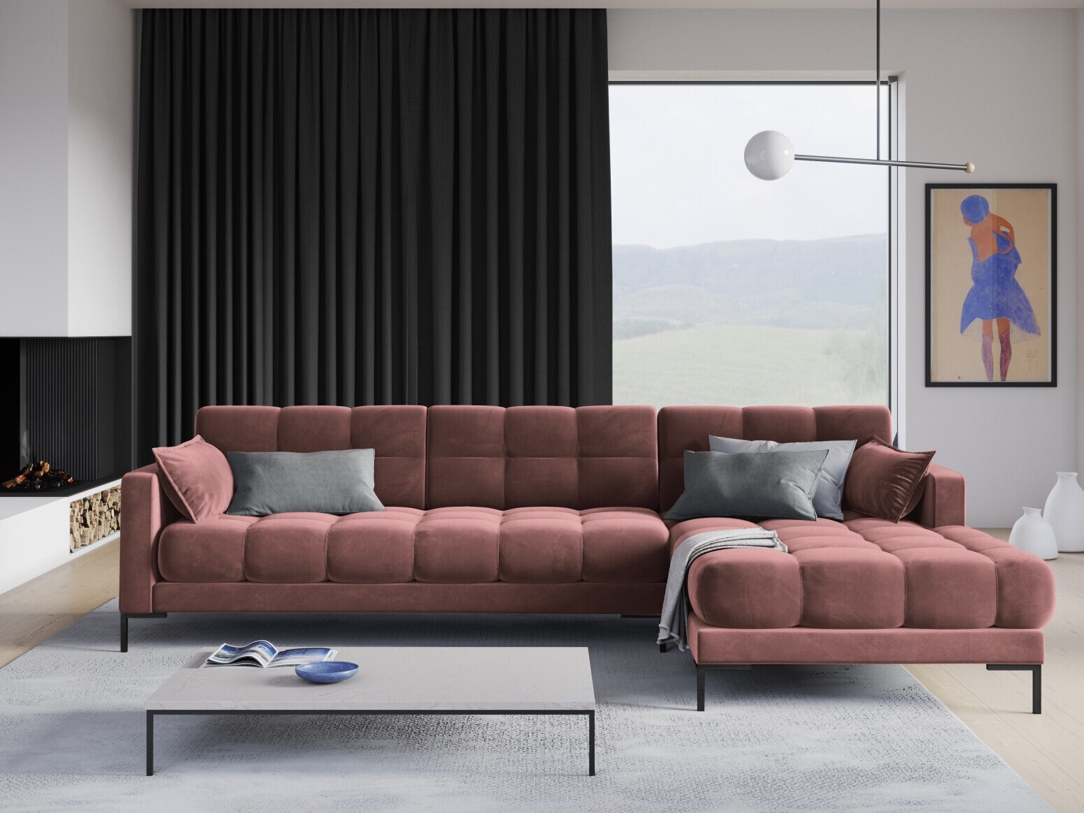 Kotna garnitura Lormelo 103 (Desno)