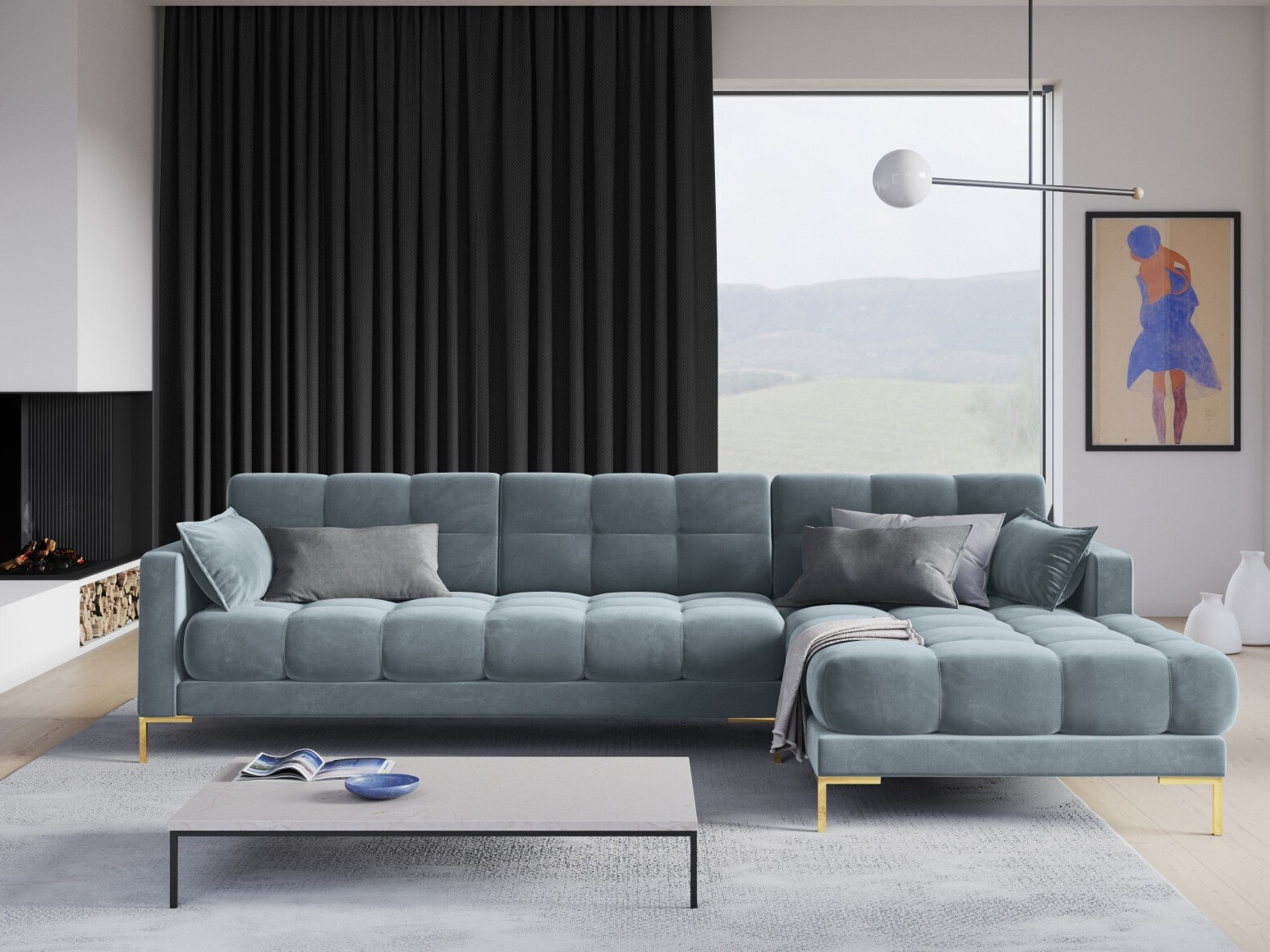 Kotna garnitura Lormelo 103 (Desno)