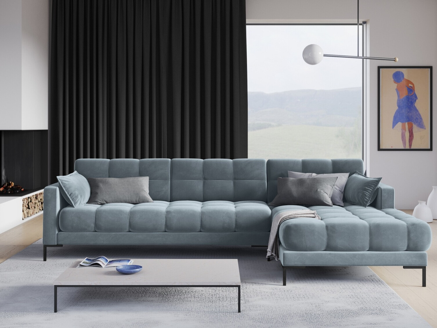 Kotna garnitura Lormelo 103 (Desno)