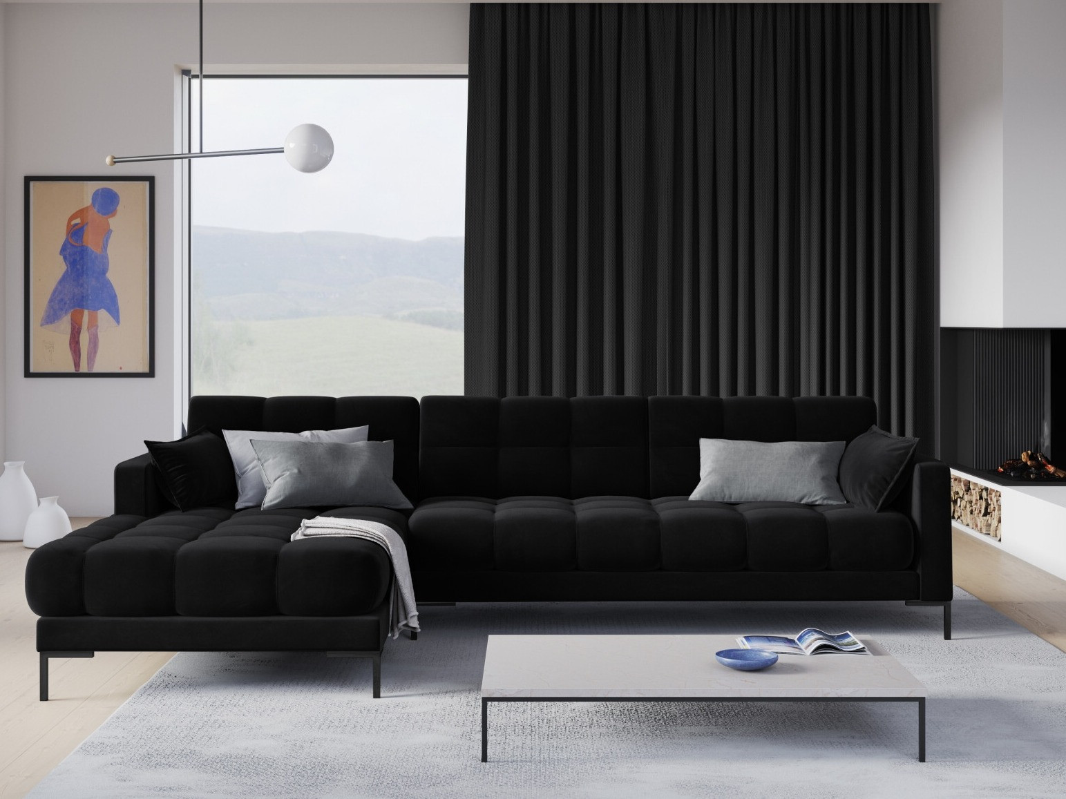 Kotna garnitura Lormelo 103 (Levo)