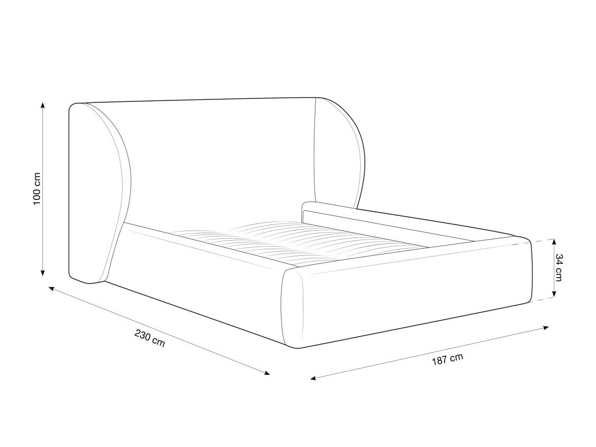 Postelja Tivlomi 101 (Bluvel 03)