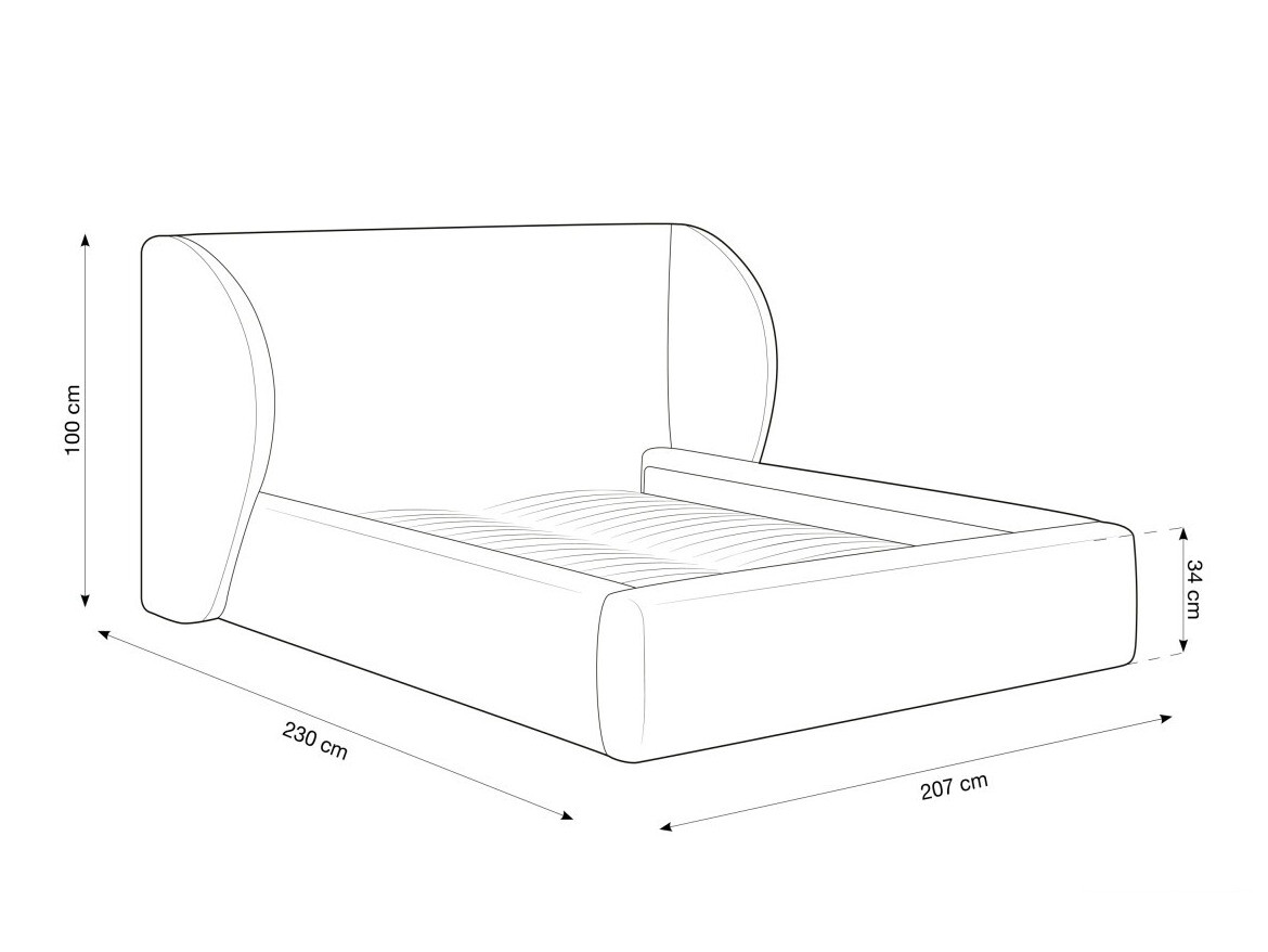 Postelja Tivlomi 101 (Bluvel 89)