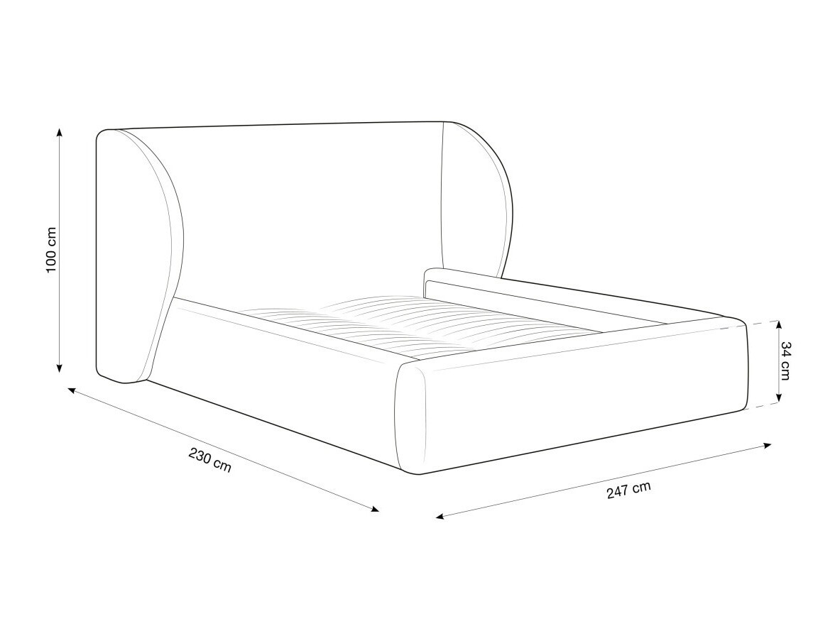Postelja Tivlomi 101 (Bluvel 89)