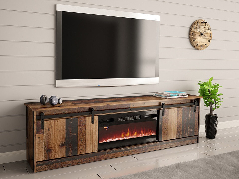 TV-omarica Charlotte 165 (Rustikalen les)