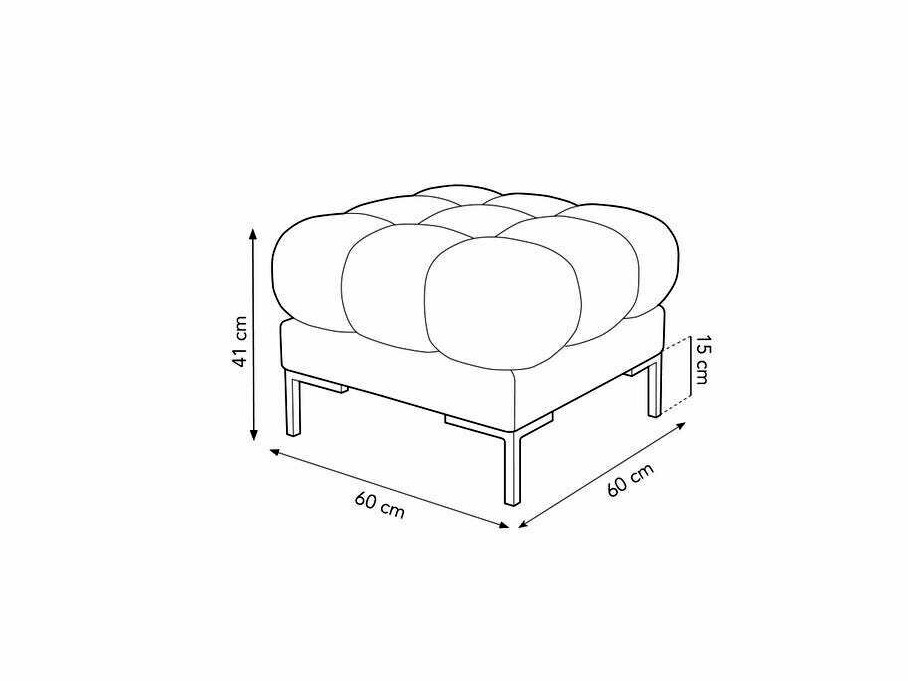 Tabure Lormelo 105 (Bluvel 59)