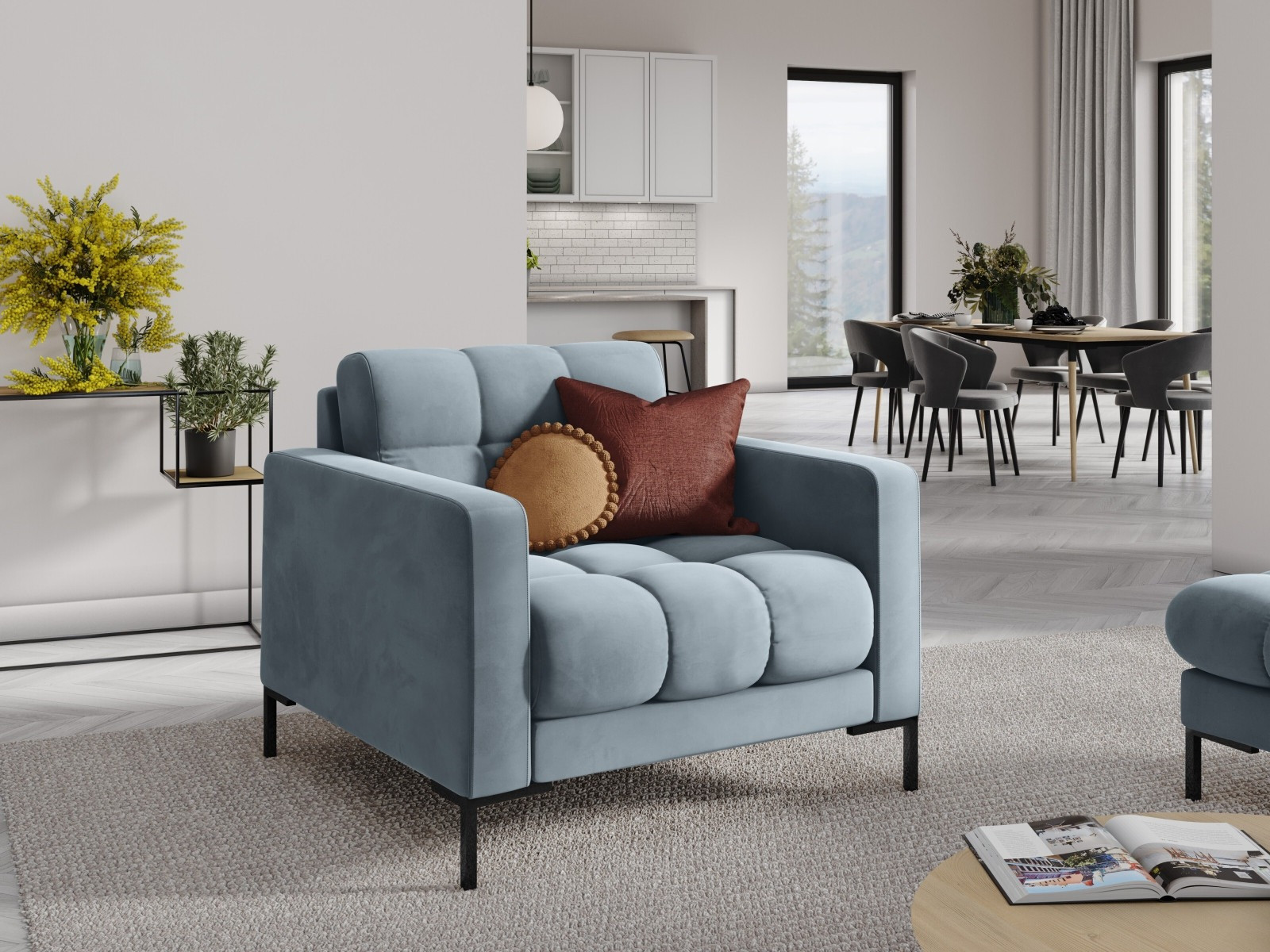 Fotelj Lormelo 106 (Bluvel 06)