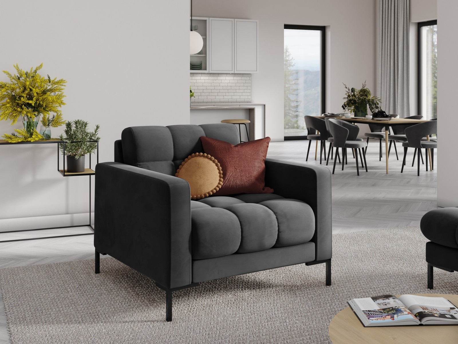 Fotelj Lormelo 106 (Bluvel 18)