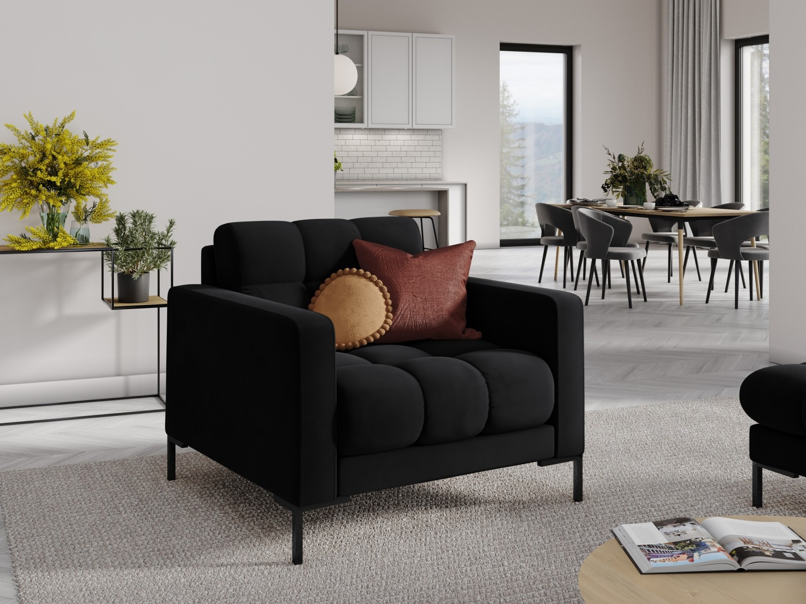 Fotelj Lormelo 106 (Bluvel 19)