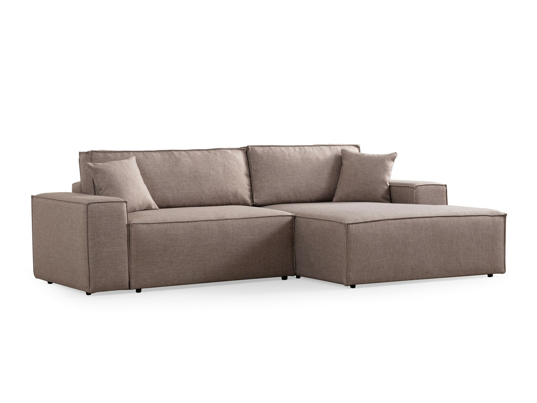 Kotna garnitura Altadena 580 (Svetlo rjava)