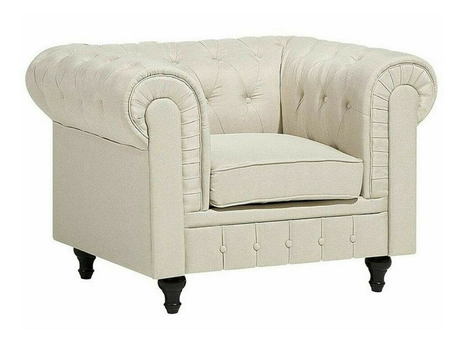 Chesterfield fotelj Cirdoro 102 (Bež)