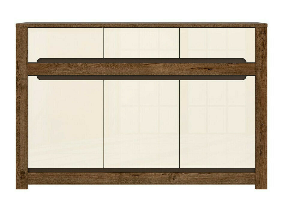 Komoda Ophevaru 101 (Sijaj bež + April hrast)