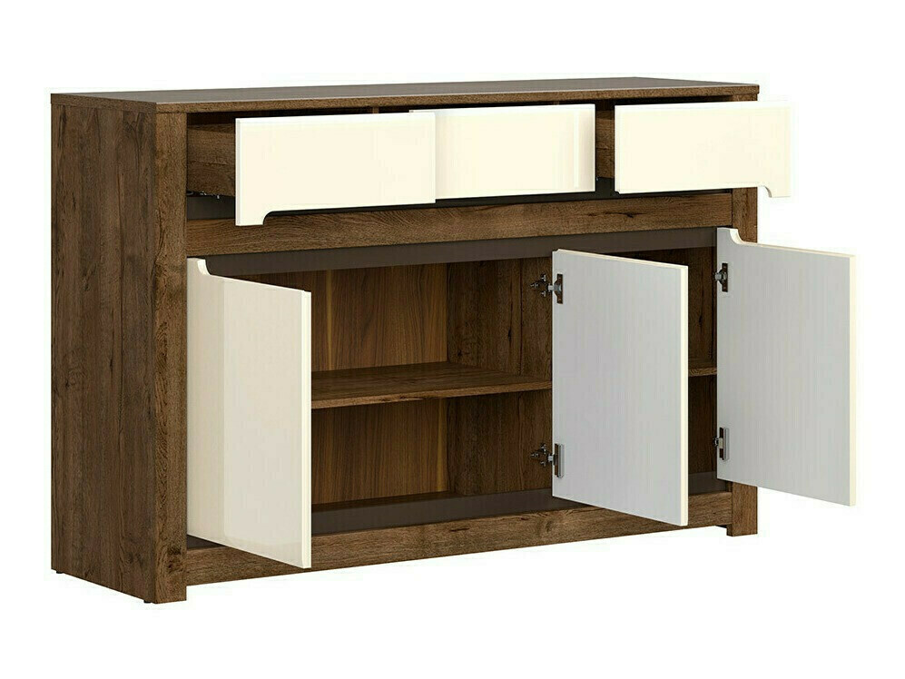 Komoda Ophevaru 101 (Sijaj bež + April hrast)