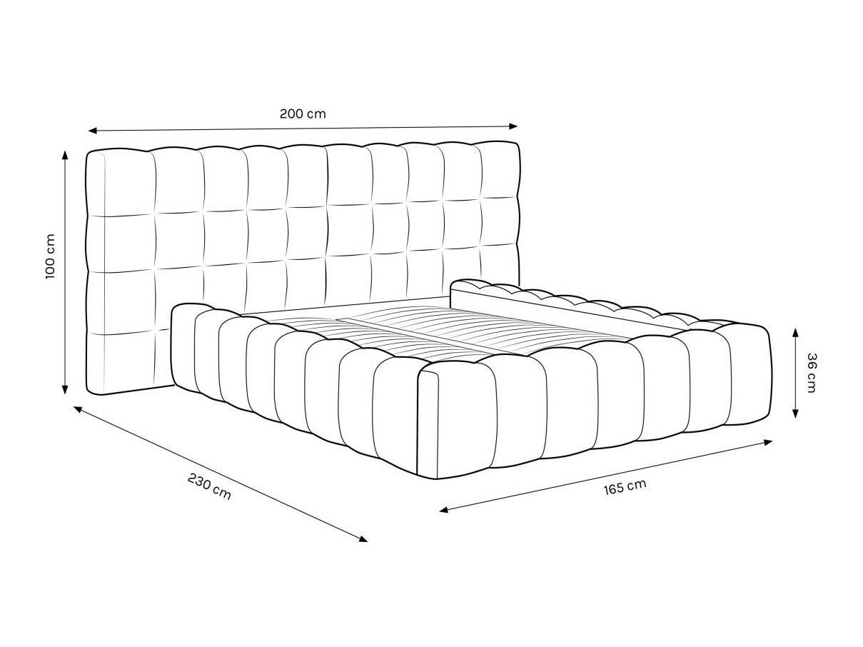 Postelja Lormelo 108 (Bluvel 06)