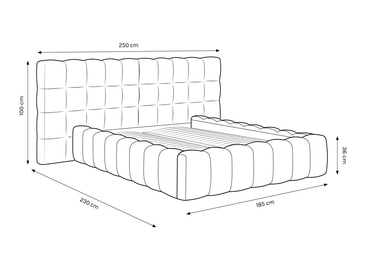 Postelja Lormelo 108 (Bluvel 06)