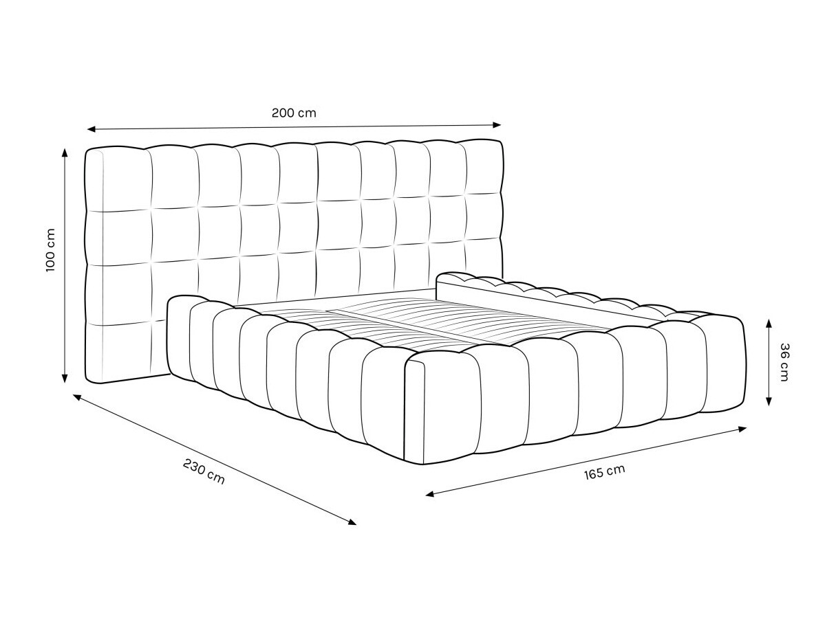 Postelja Lormelo 108 (Bluvel 19)
