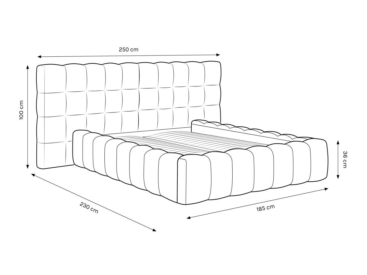 Postelja Lormelo 108 (Bluvel 19)