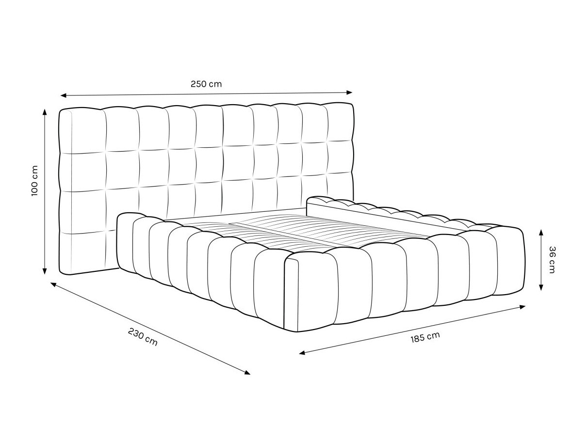 Postelja Lormelo 108 (Bluvel 86)