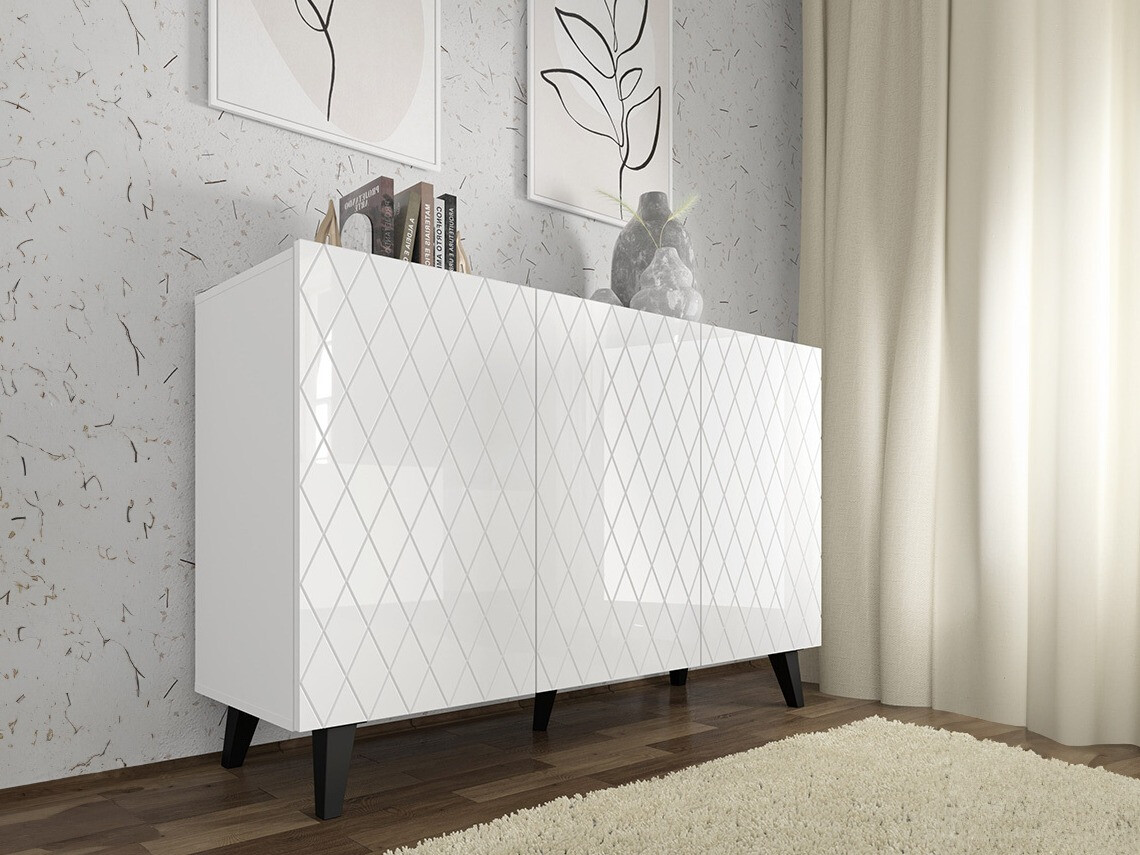 Omarica Melmoro 104 (Sijaj bela + Črna)