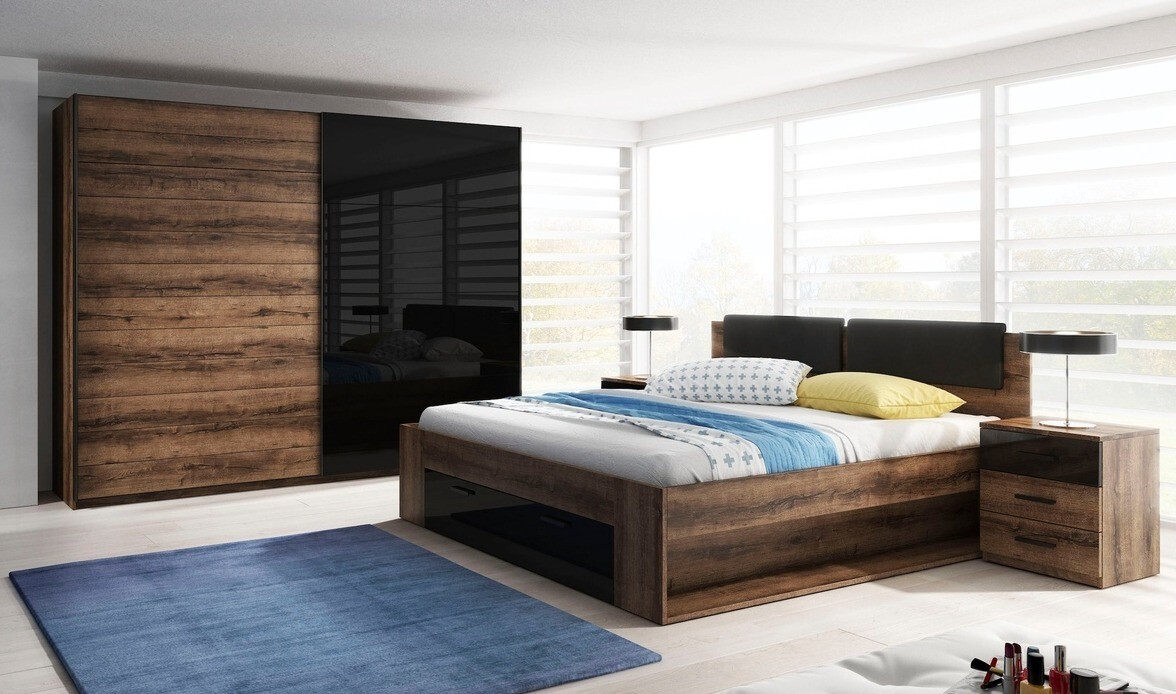 Postelja Levruvu 106 (Monastery hrast + Črna)