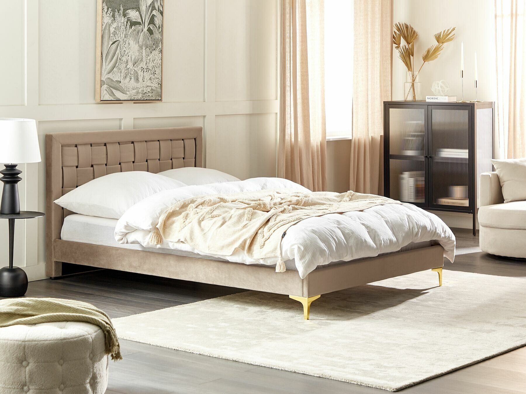 Postelja Berwyn 639 (Taupe)