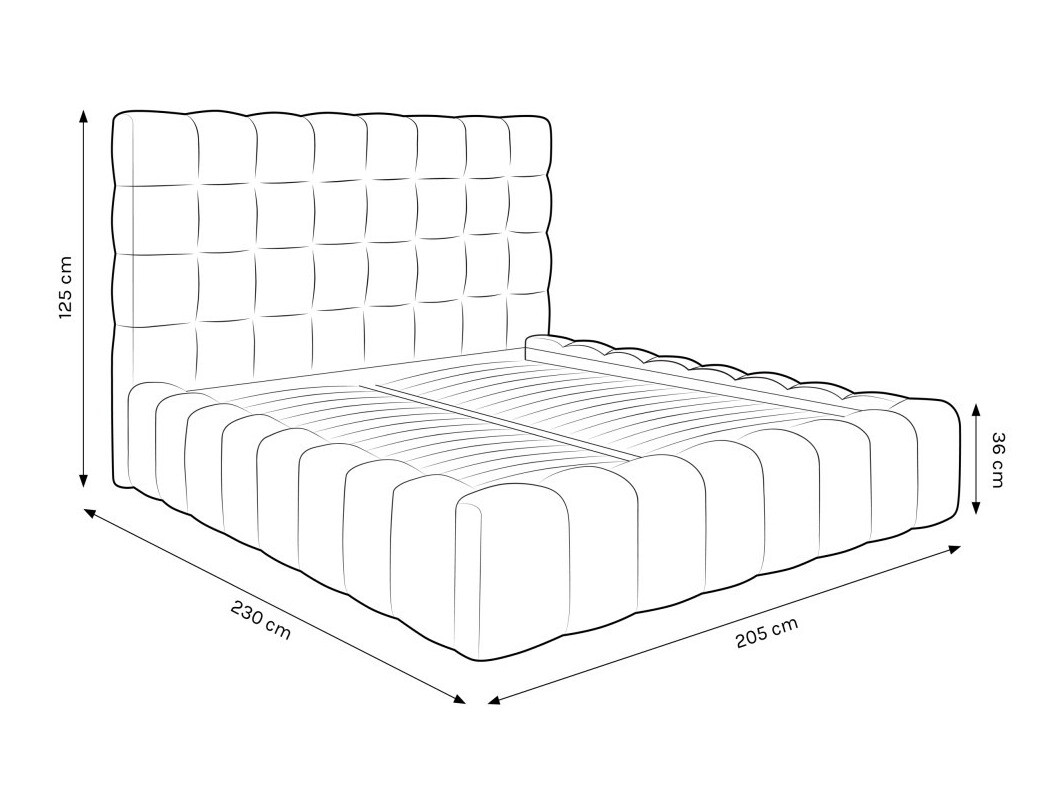 Postelja Lormelo 109 (Bluvel 19)