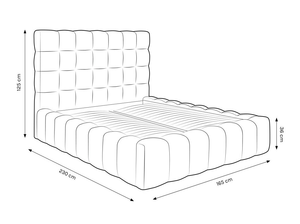 Postelja Lormelo 109 (Bluvel 89)