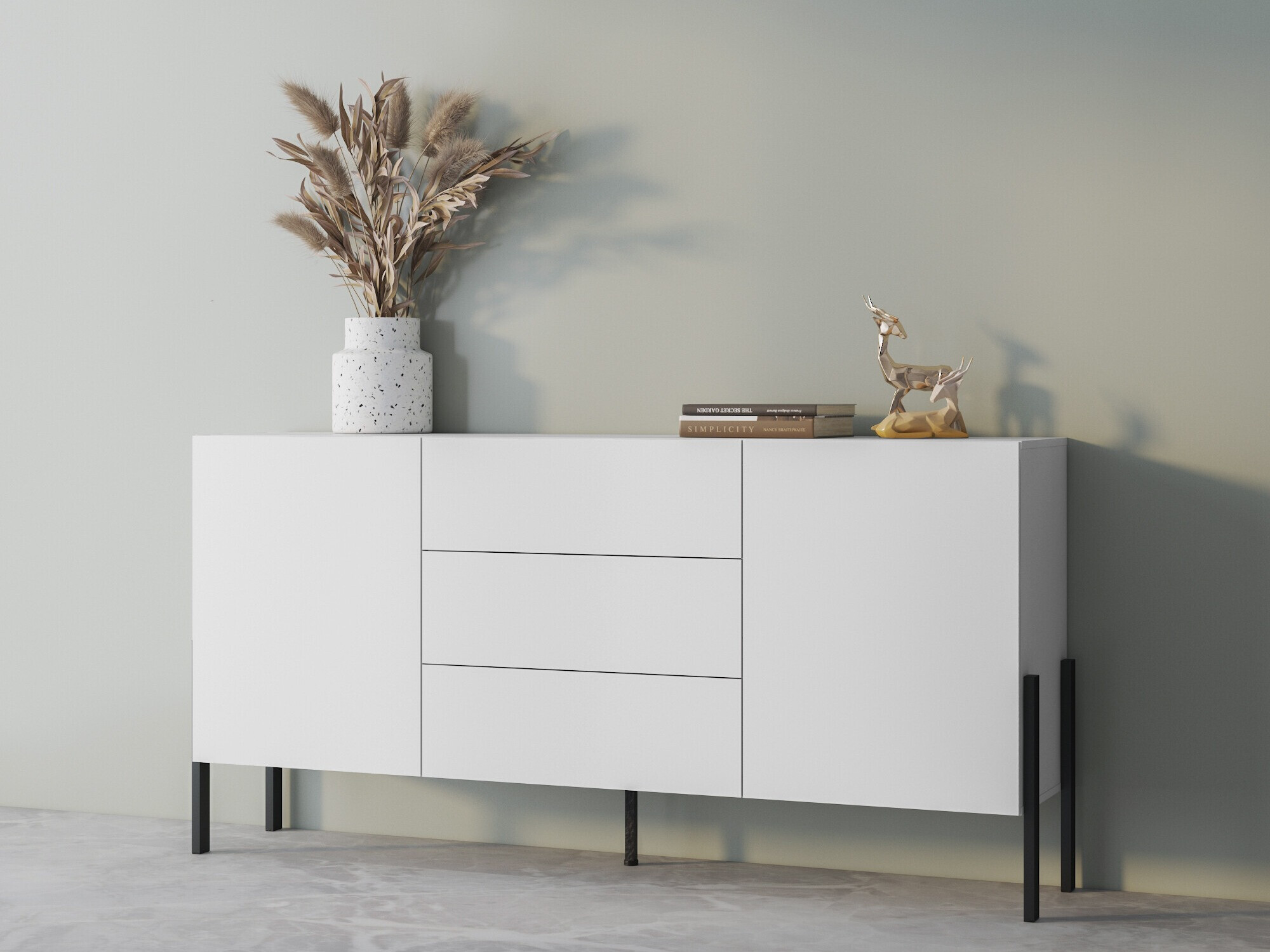 Komoda Etsore 101 (Bela)