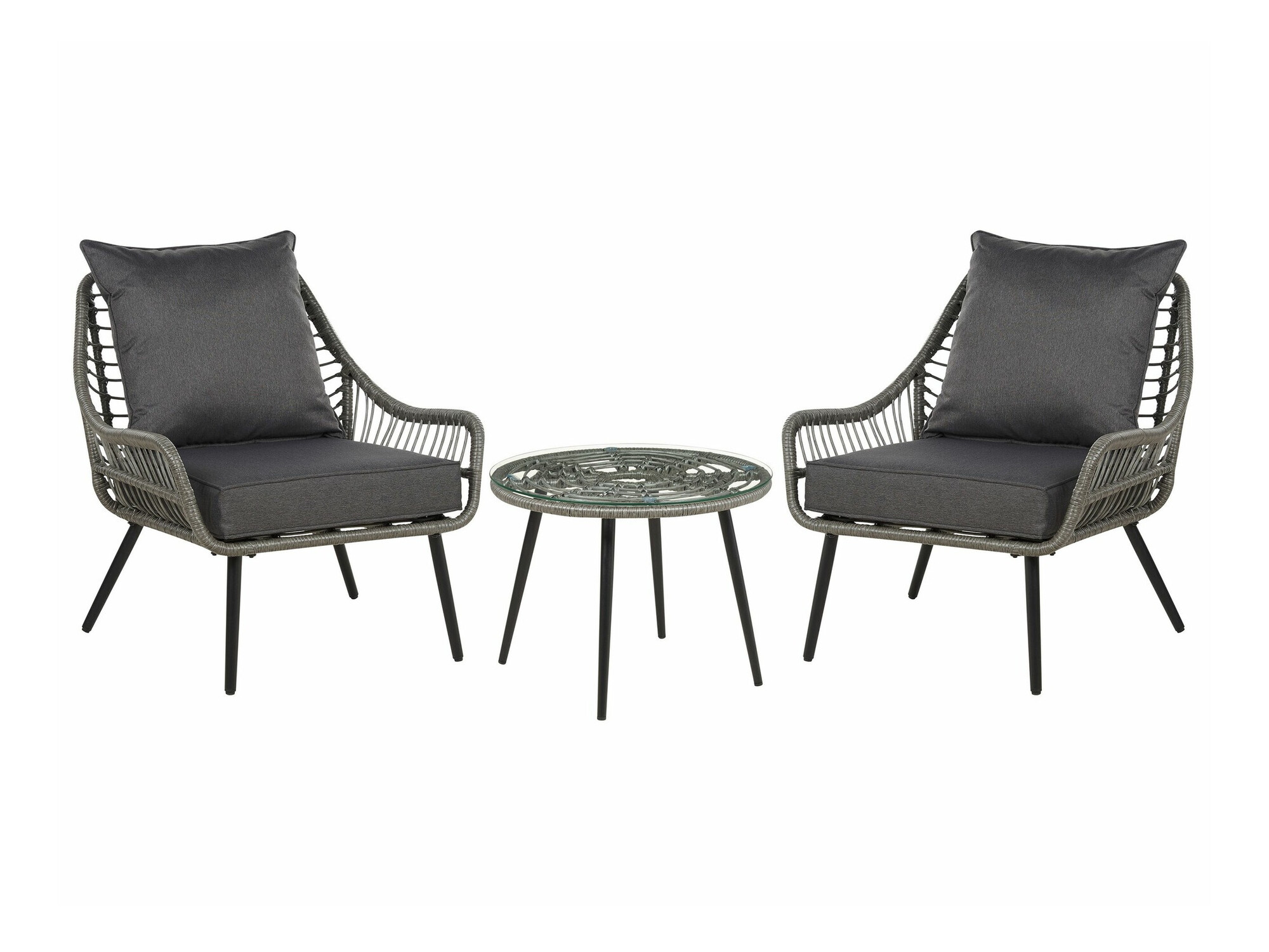 Komplet vrtnega pohištva Berwyn 1839 (Siva)