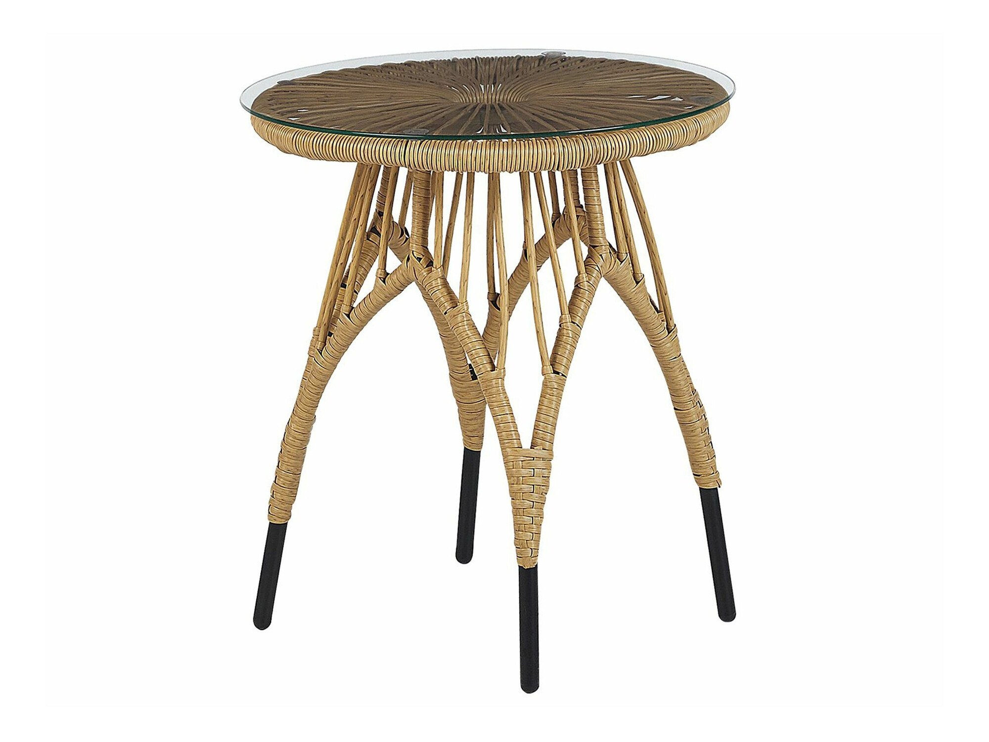 Komplet za balkon Berwyn 1838 (Črna + Bež)