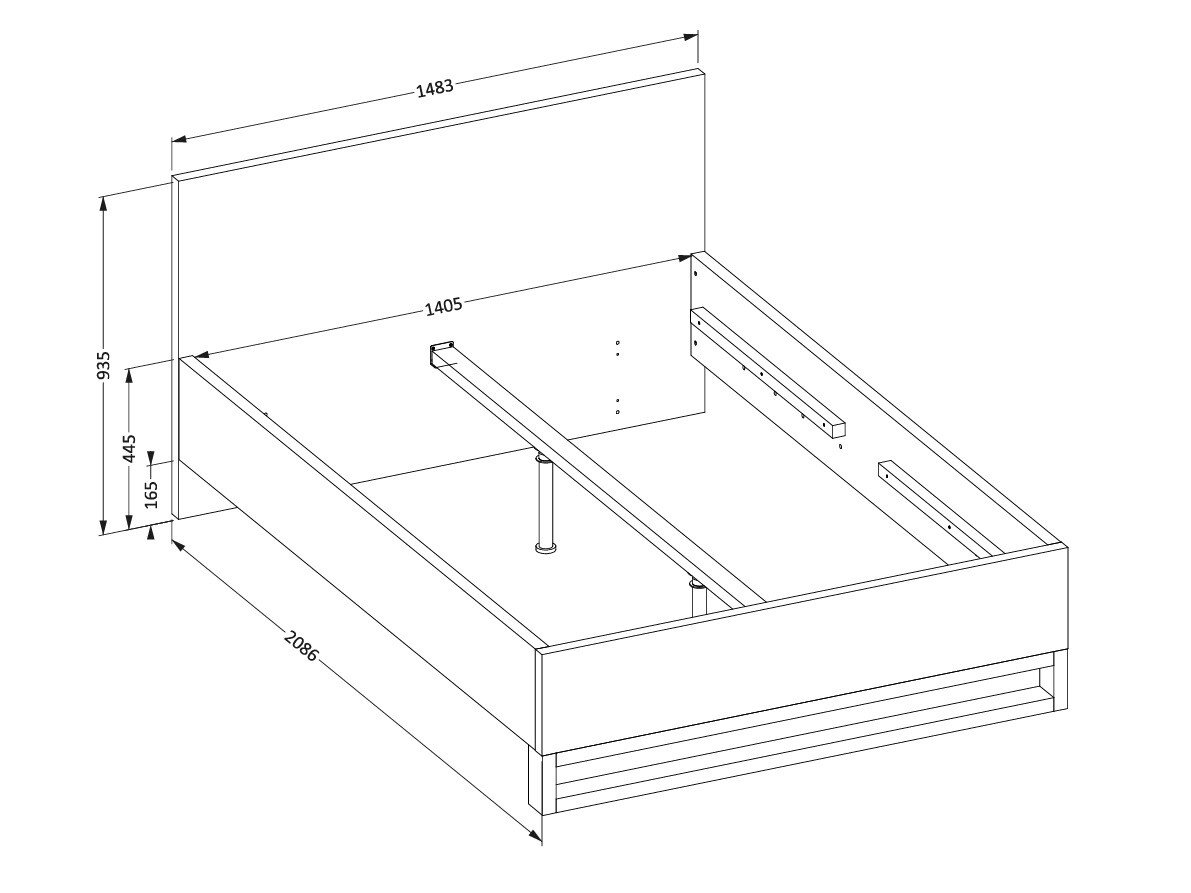 Postelja Avicavu 118