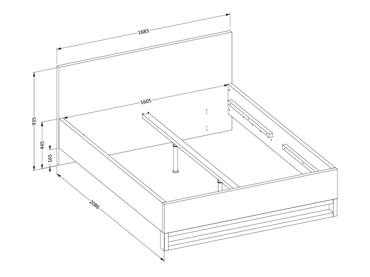 Postelja Avicavu 118