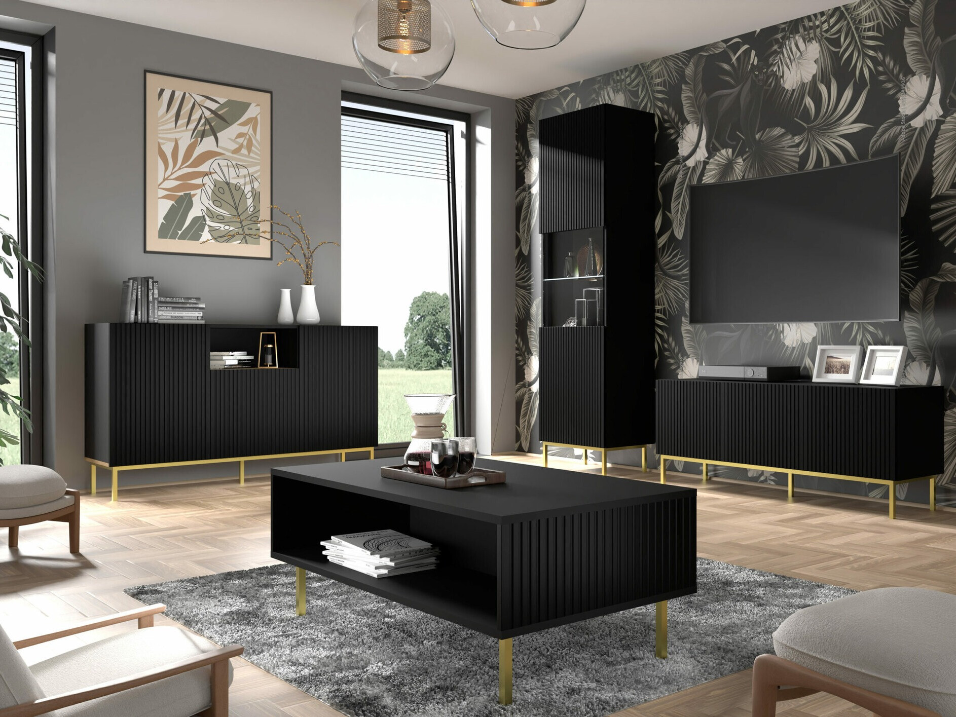 Regal Mirmaro 105 (Črna)