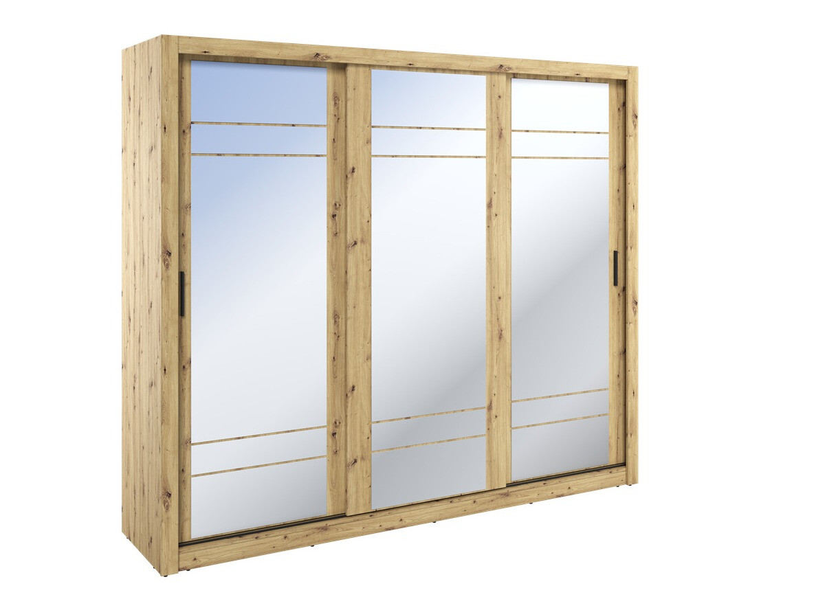 Garderobna omara Fresno 101 (Artisan hrast)