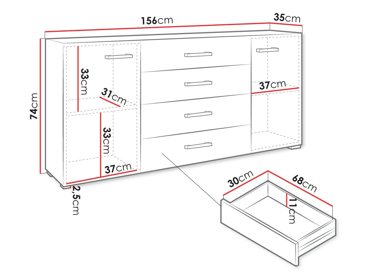 Komoda Comfivo Casus