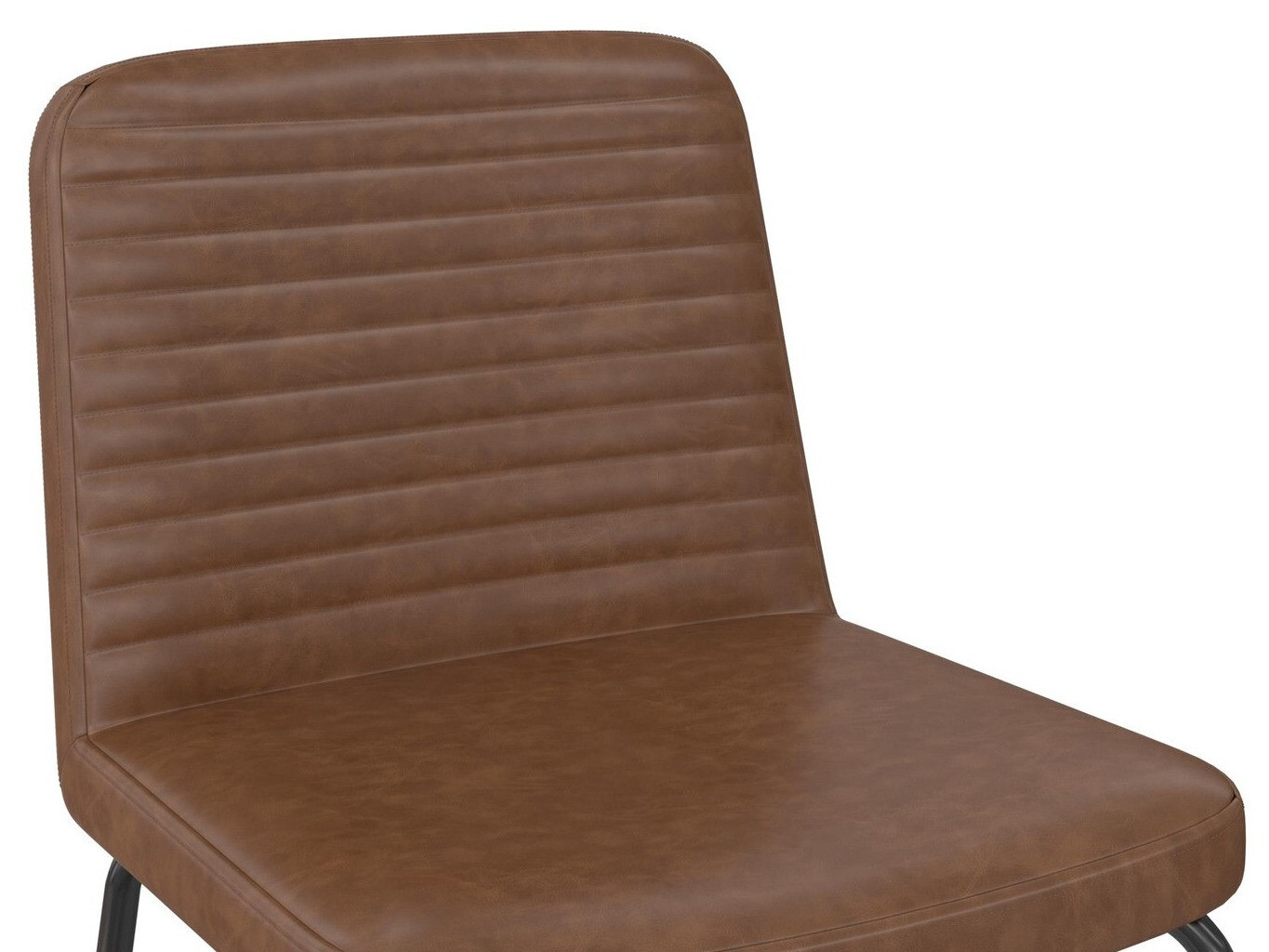 Komplet stolov Tulsa 208 (Rjava + Črna)