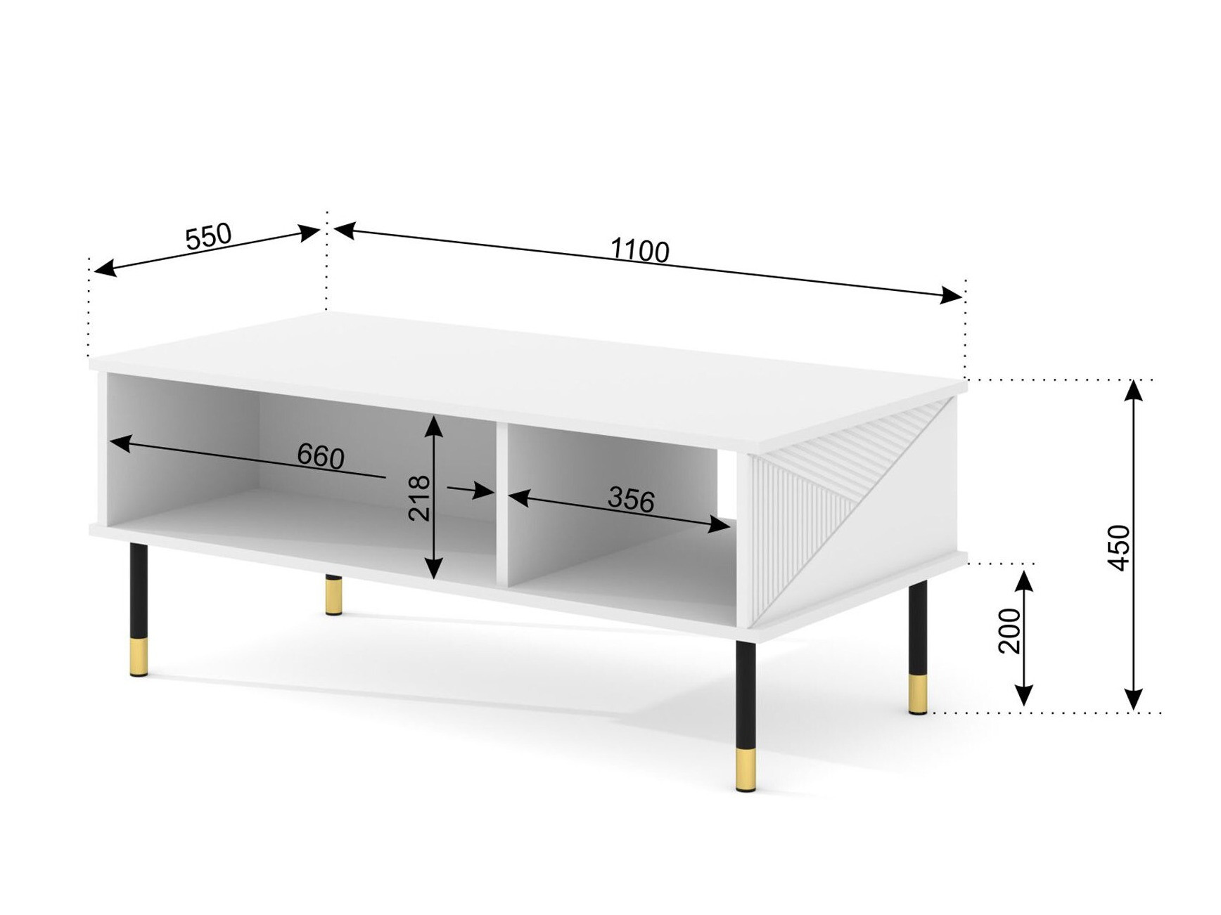 Klubska mizica Buffalo 139