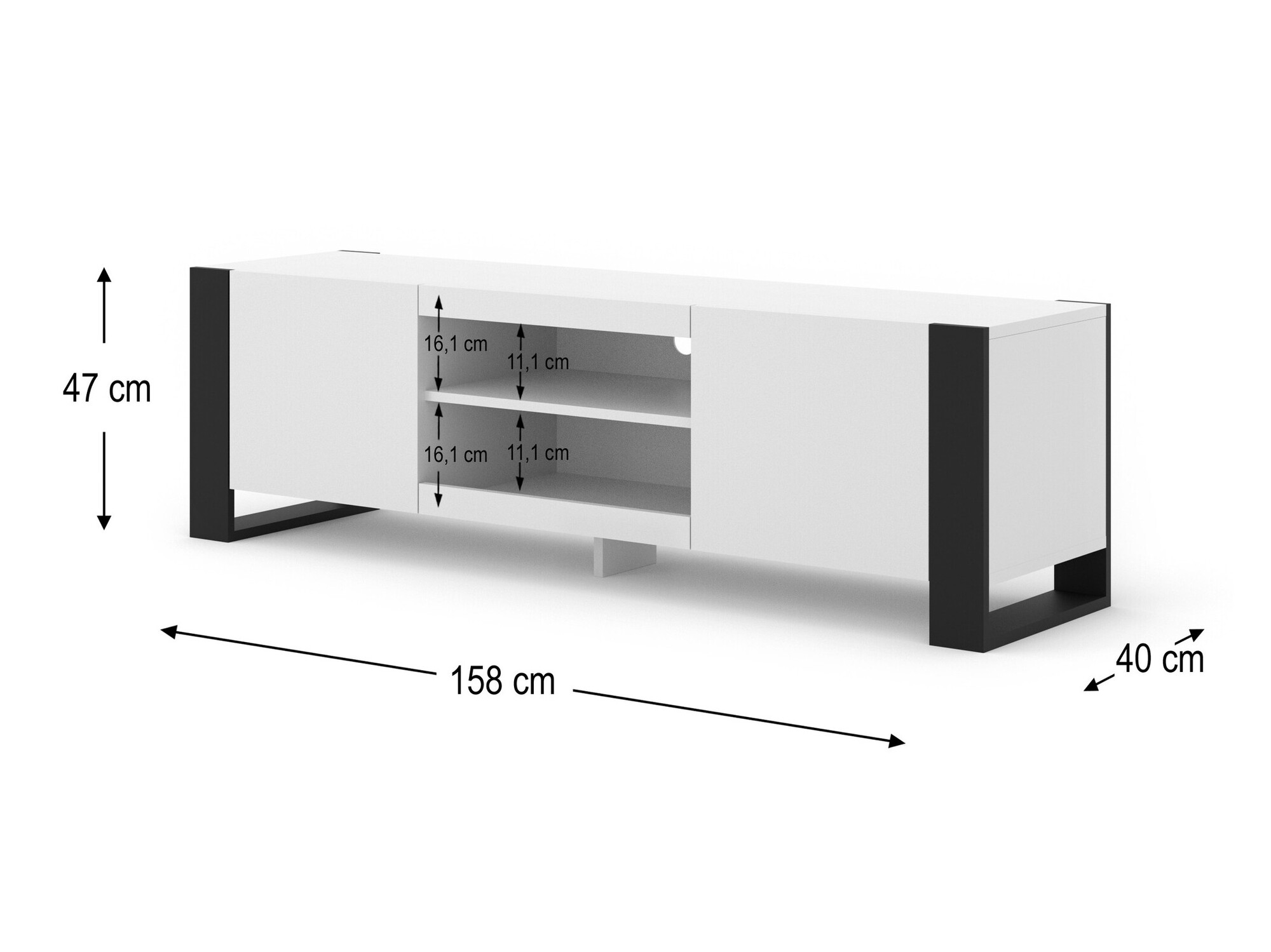 TV-omarica Tivtora 100 (Mat bela)